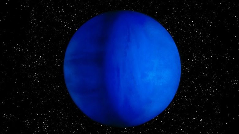 Голубая газовая планета-гигант