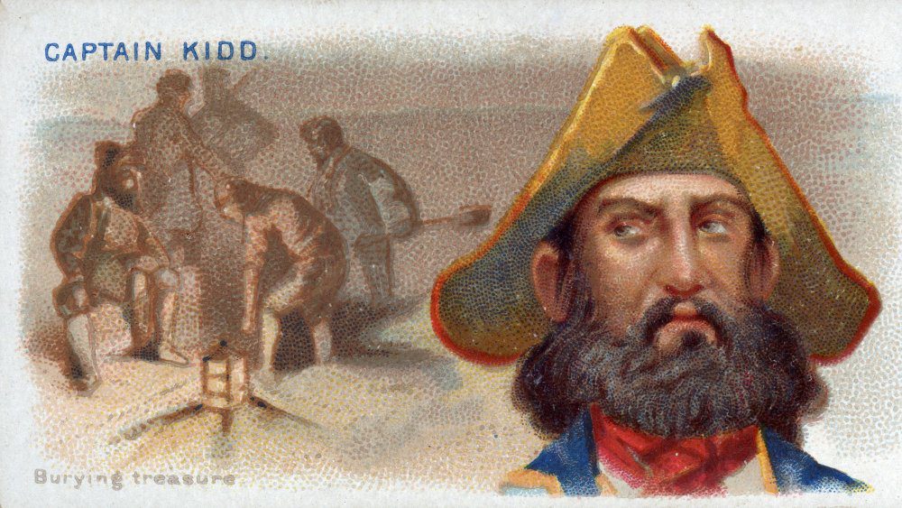 Иллюстрация капитана Уильяма Кидда
