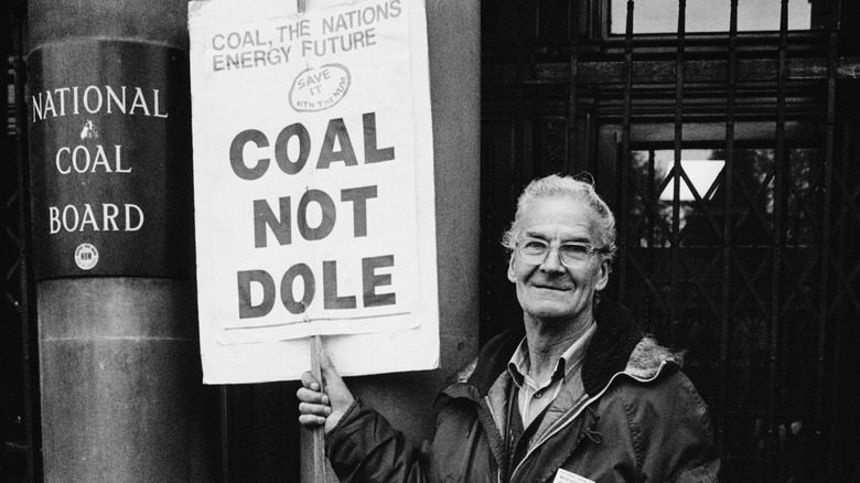 Забастовка шахтеров в Великобритании 