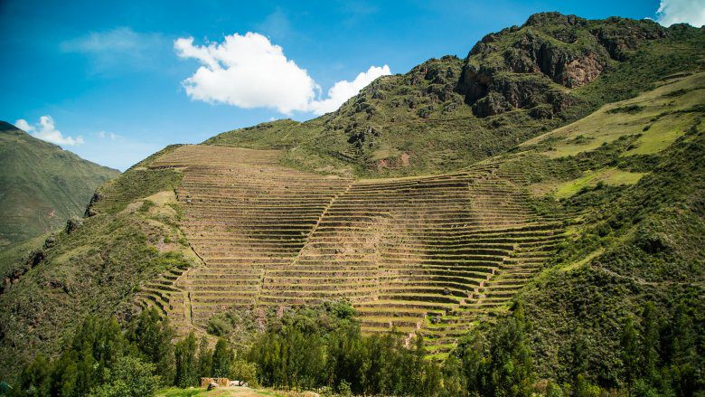 Фермерские террасы в Андах