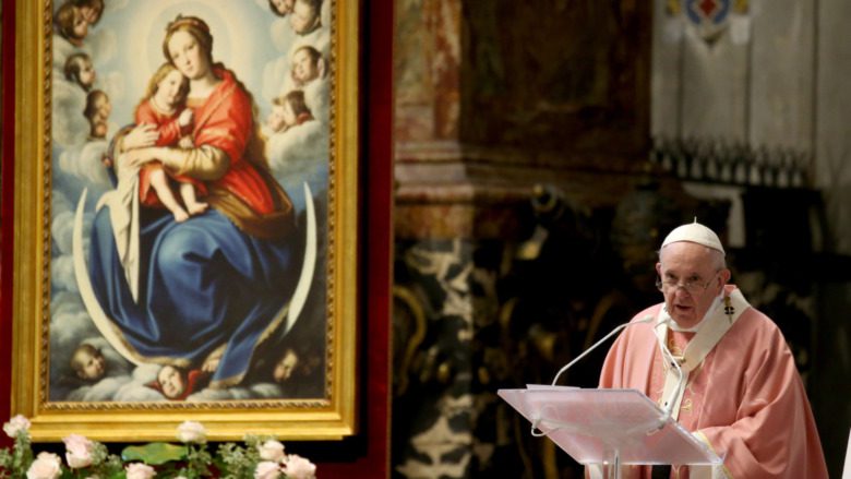 Папа Франциск и произведения искусства