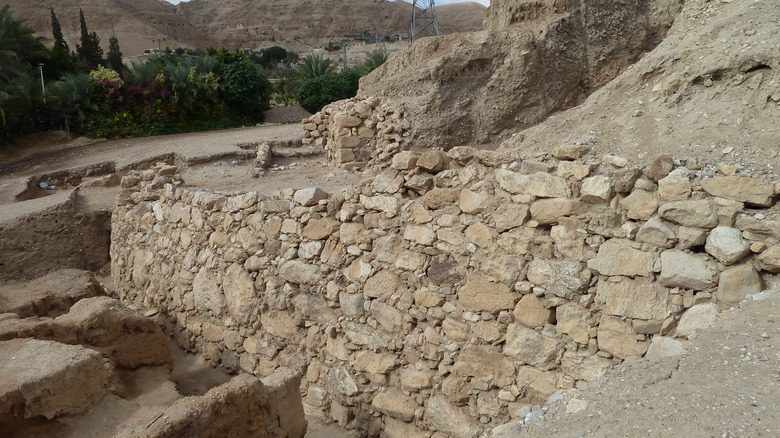 руины бронзового века в иерихоне