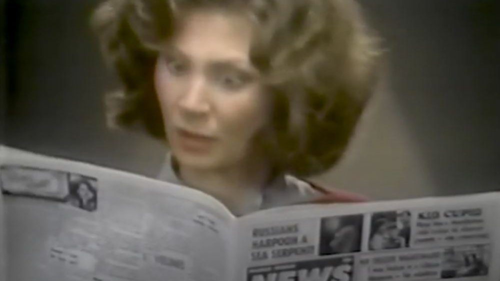 Рекламный ролик Weekly World News 1985 года