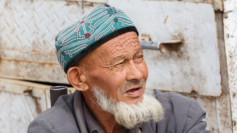 пожилой уйгур
