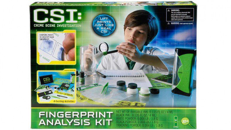 Набор для анализа отпечатков пальцев CSI