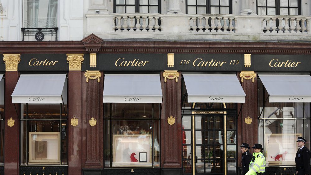 Cartier часы ювелирные изделия роскошь