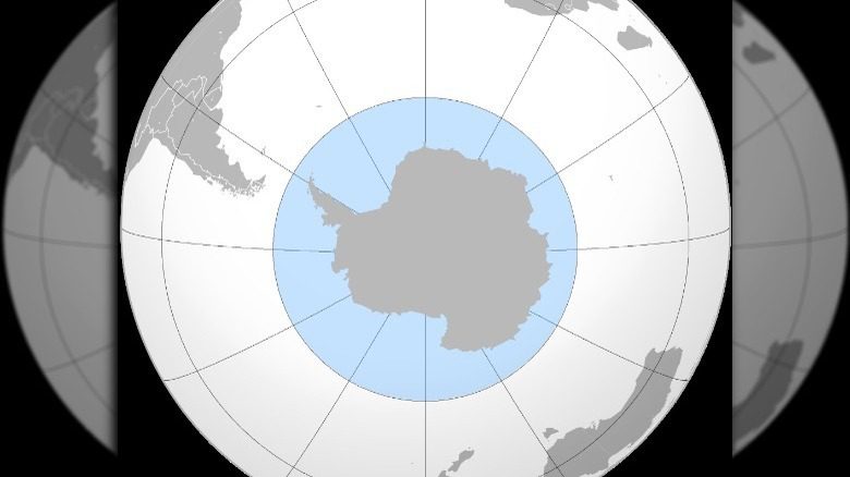 Карта Южного океана