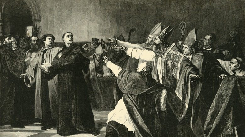 Лютер на Вормсском соборе