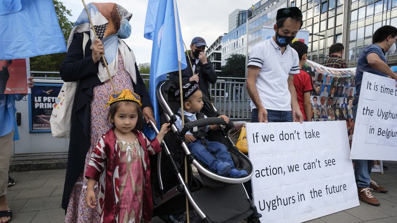 Уйгуры протестуют против Китая