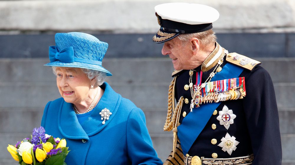 Принц Филипп, герцог Эдинбургский и королева Елизавета II, 2013 год