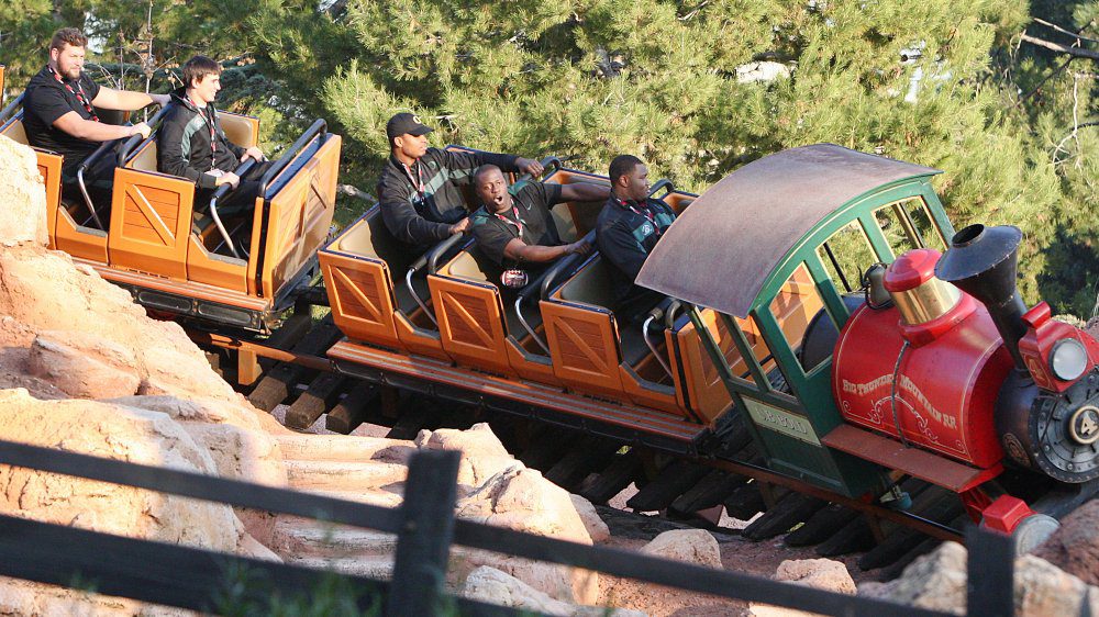 Железная дорога Big Thunder Mountain Railroad, тематический парк Диснея
