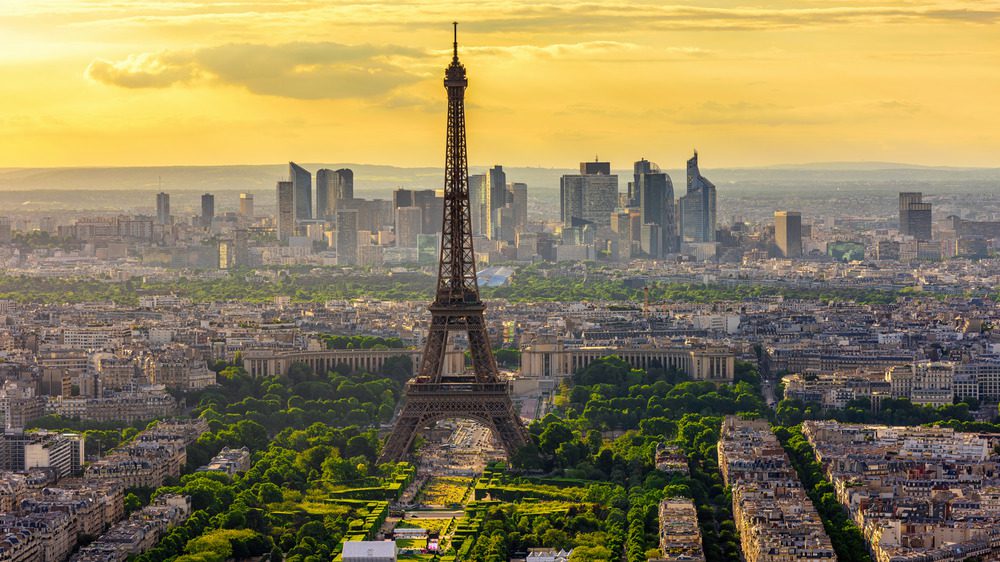 Эйфелева башня Парижский горизонт