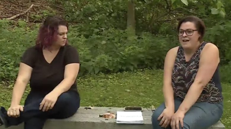 Лия и Мэрайя Дэй дают интервью об убийстве мамы и Пэм Хапп
