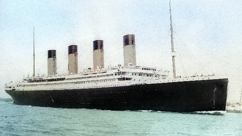 Титаник в цвете