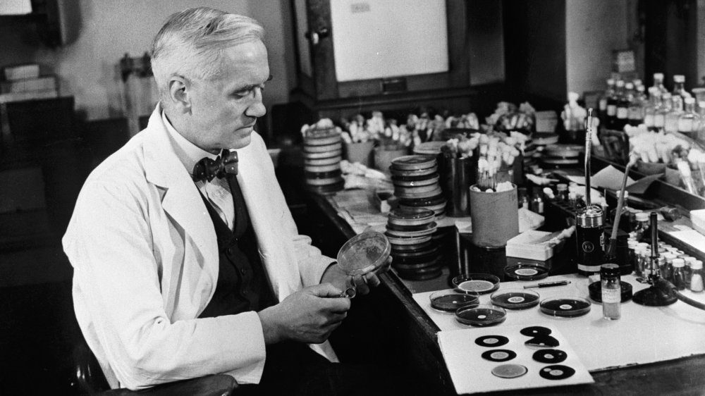 Sir Alexander Fleming stamp