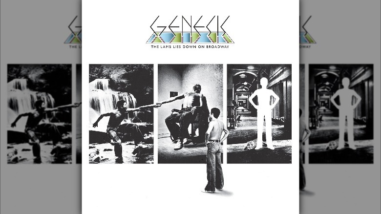 Обложка альбома Genesis 1974 года