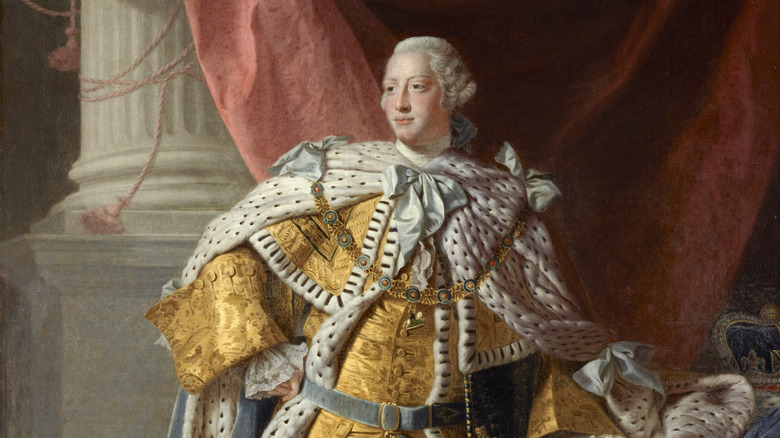 Георг III стоя