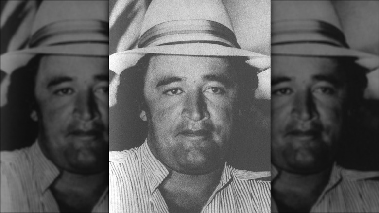 Хосе Гонсало Родригес Гача в шляпе