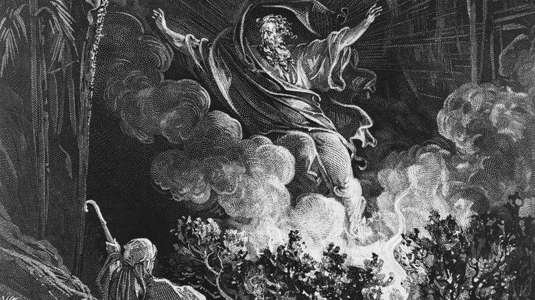 Бог, явившийся Моисею из горящего куста