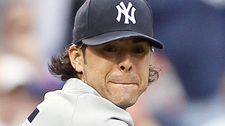 Серхио Митре NY Yankees шляпа питчинг